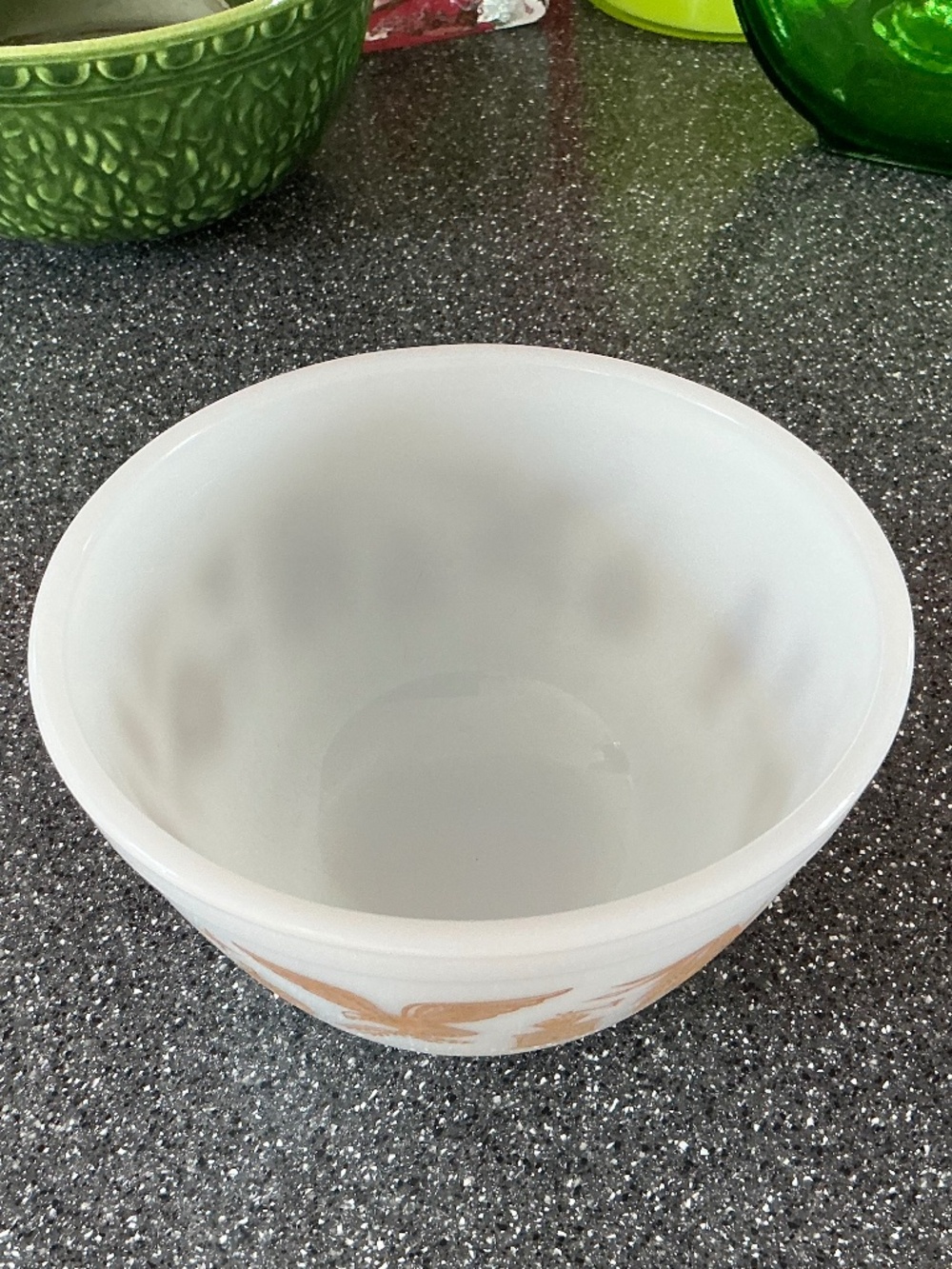 Pyrex Early American Vintage Bowl Glass #401 1 1/2 Pint - Picture 16 of 16